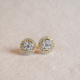 THE HYDE PARK 2IN1 HALO STUDS