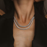 THE SLOANE 2IN1 TENNIS NECKLACE & BRACELET