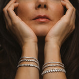 WIMBLEDON 2 CARAT BEZEL SET TENNIS BRACELET