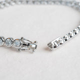 WIMBLEDON 2 CARAT BEZEL SET TENNIS BRACELET