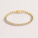 WIMBLEDON 6CT - 3 CLAW TENNIS BRACELET