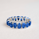SLOANE BLUE SAPPHIRE ETERNITY BAND