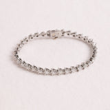 WIMBLEDON 6CT - 3 CLAW TENNIS BRACELET