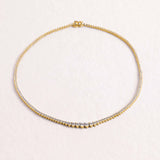 THE WIMBLEDON 5CT TENNIS NECKLACE