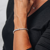 WIMBLEDON 8CT TENNIS BRACELET